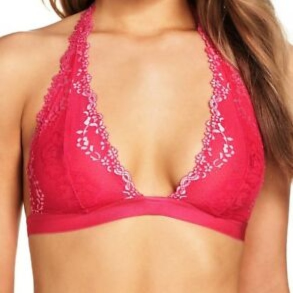Free People Other - NWT Free People Elle Crossdye Halter Bralette